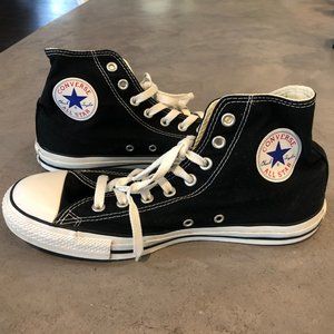Converse Mens Chuck Vintage Black High Top